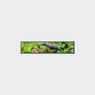 37.8 اینچ تبلیغاتی صفحه نمایش ال سی دی بار نوع 1920 * 387 LVDS 2000nits