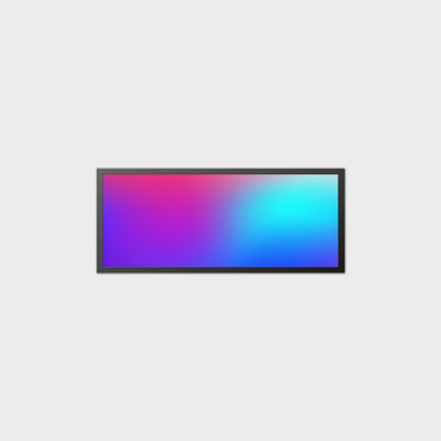 29.6 اینچ صفحه نمایش LCD تبلیغاتی 1920 * 760 صفحه تبلیغاتی LCD 2000nits