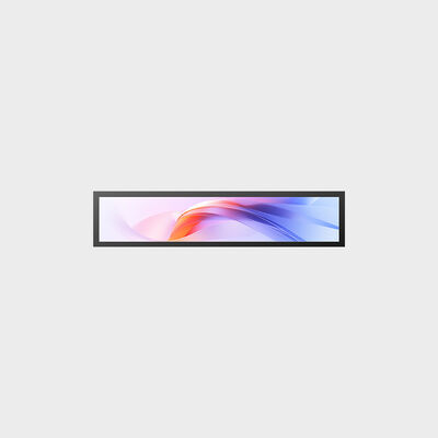 23.9 اینچ نوع برش مانیتور TFT LCD نسبت کنتراست 3000:1 برچسب سوپرمارکت پشتیبانی