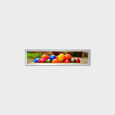 13.8 اینچ Bar Type LCD Display 1920*358 LVDS 700nits Bus Advertising Screen صفحه نمایش تبلیغاتی اتوبوس