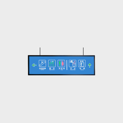 47صفحه نمایش تبلیغاتی LCD دو طرفه.6 اینچ 1920 * 360