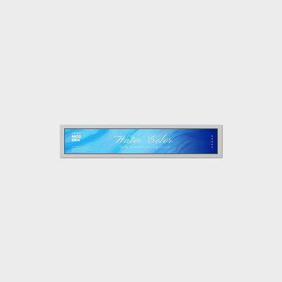 صفحه نمایش LCD 14.9 اینچی نوع نوار با وضوح 1280*204 پشتیبانی از روشنایی 700 نیت