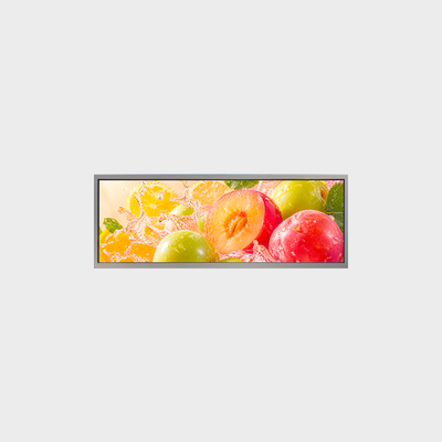 صفحه نمایش LCD 19.78 اینچ نوع نوار 1920*640 رابط LVDS دمای گسترده