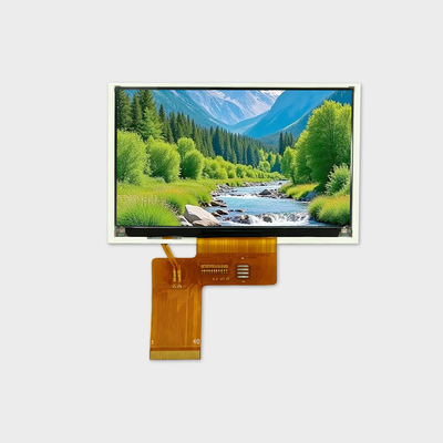 صفحه نمایش LCD کوچک 4.3 اینچی با رابط 800*480 RGB پشتیبانی از روشنایی 1000 نیت