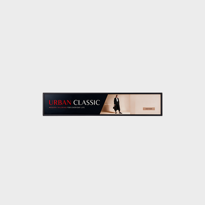نمایشگر LCD 43.5 اینچی نوع نوار 3840*536 پشتیبانی از 1000 نیت سفارشی سازی روشنایی