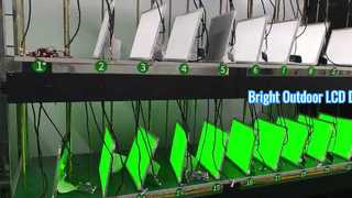 صفحه نمایش 15 اینچی TFT راه حل روشنایی بالا